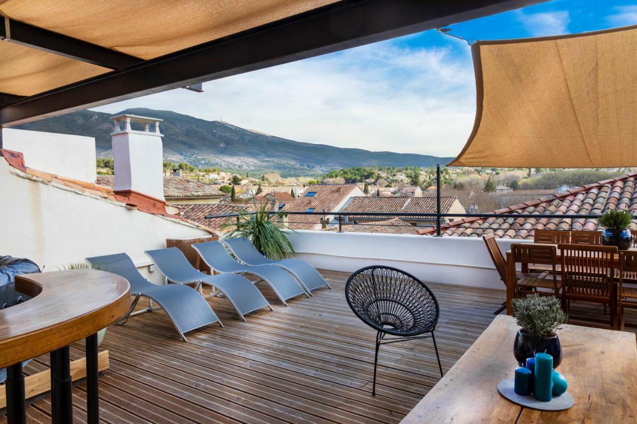 La Terrasse De Tiss Otel Bédoin Dış mekan fotoğraf